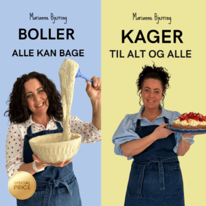 Bogpakke - Kager til alt og alle + Boller alle kan bage