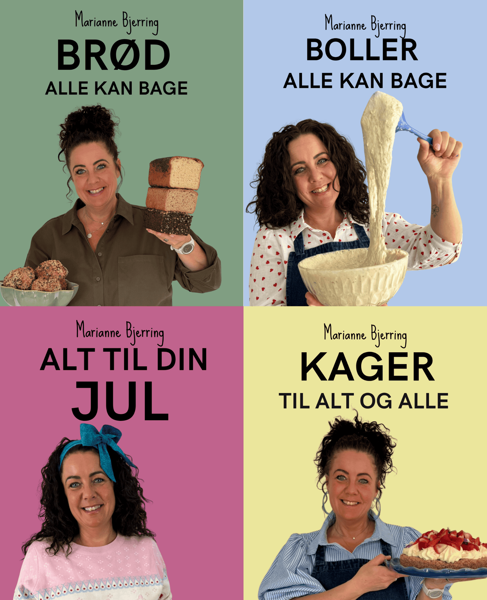 broed boller jul kager Alle fire bagebøger i én samlet pakke