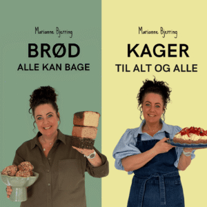 Bogpakke - Brød alle kan bage + Kager til alt og alle